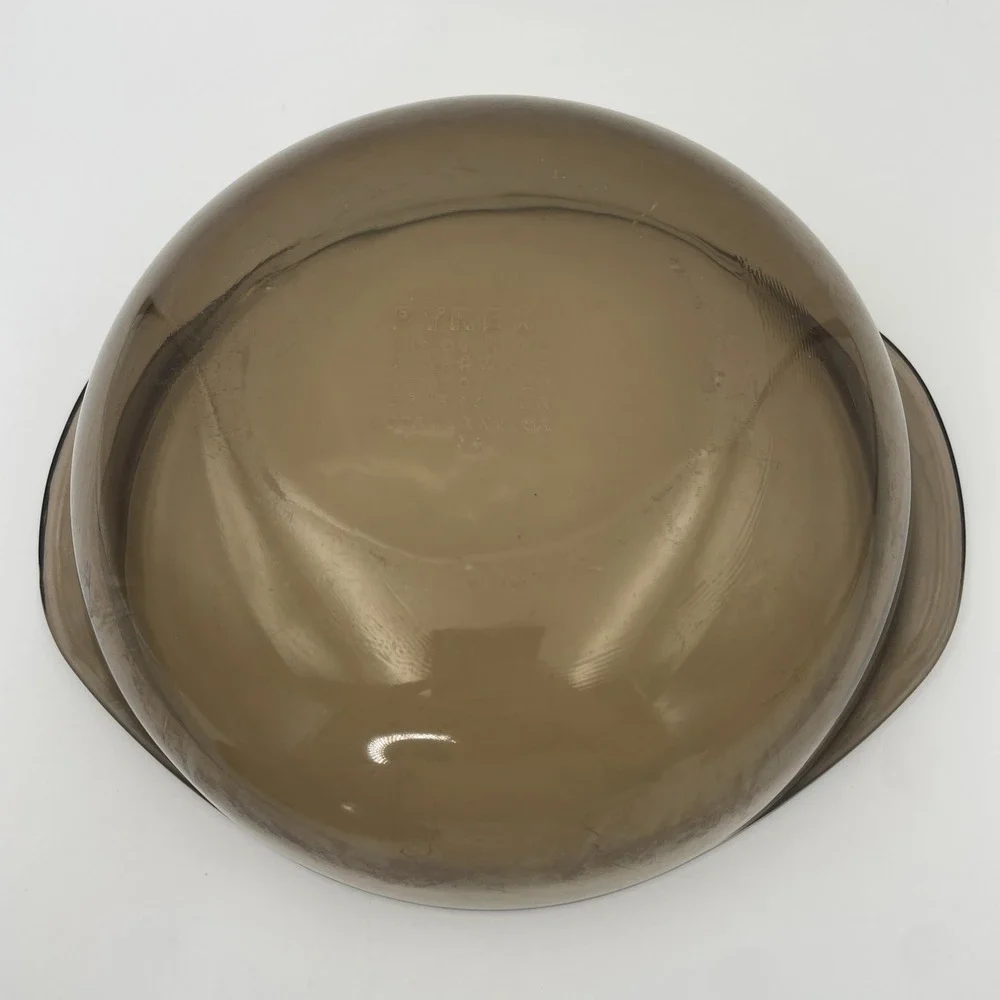 Vintage PYREX Amber Glass Round Casserole 1.5L‎ Baking Dish 023N With Lid 623C